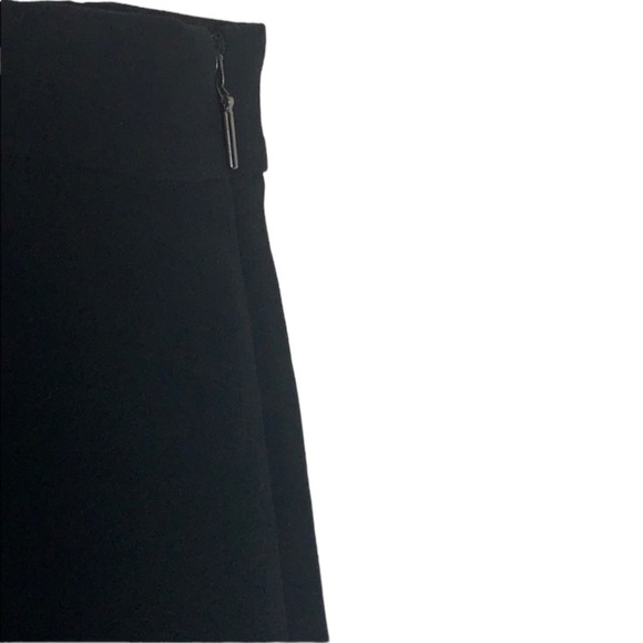 - Rebecca Taylor Black Cropped Wide-Leg pant culottes - Picture 5 of 8